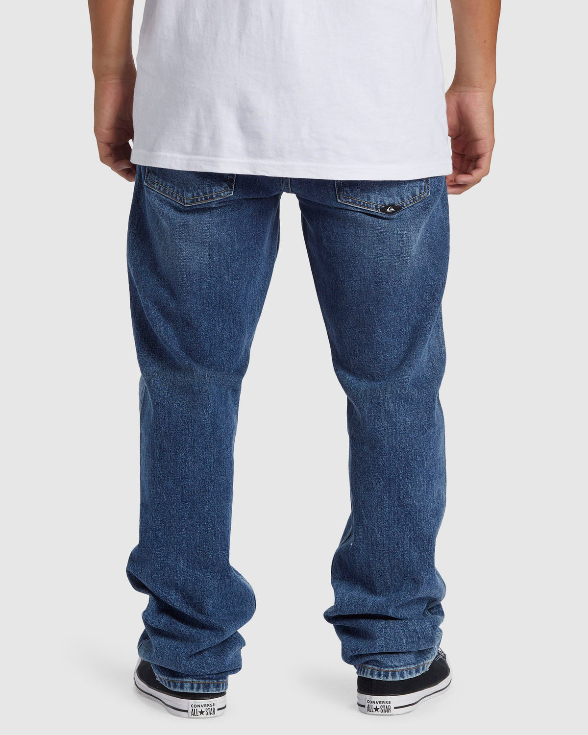 Mens Modern Wave Aged Regular Fit Jeans