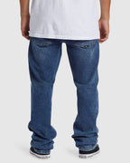 Mens Modern Wave Aged Regular Fit Jeans