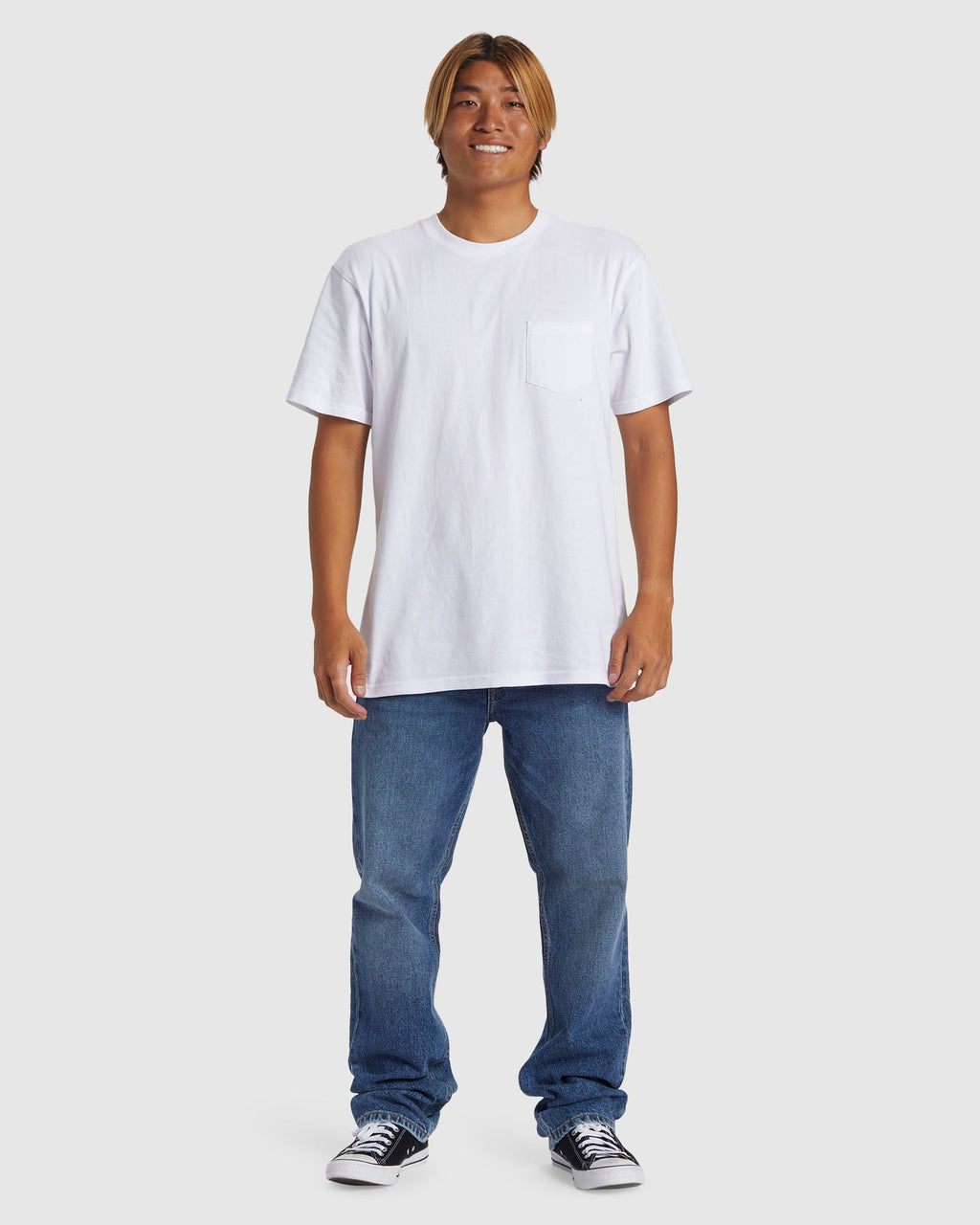 Mens Modern Wave Aged Regular Fit Jeans