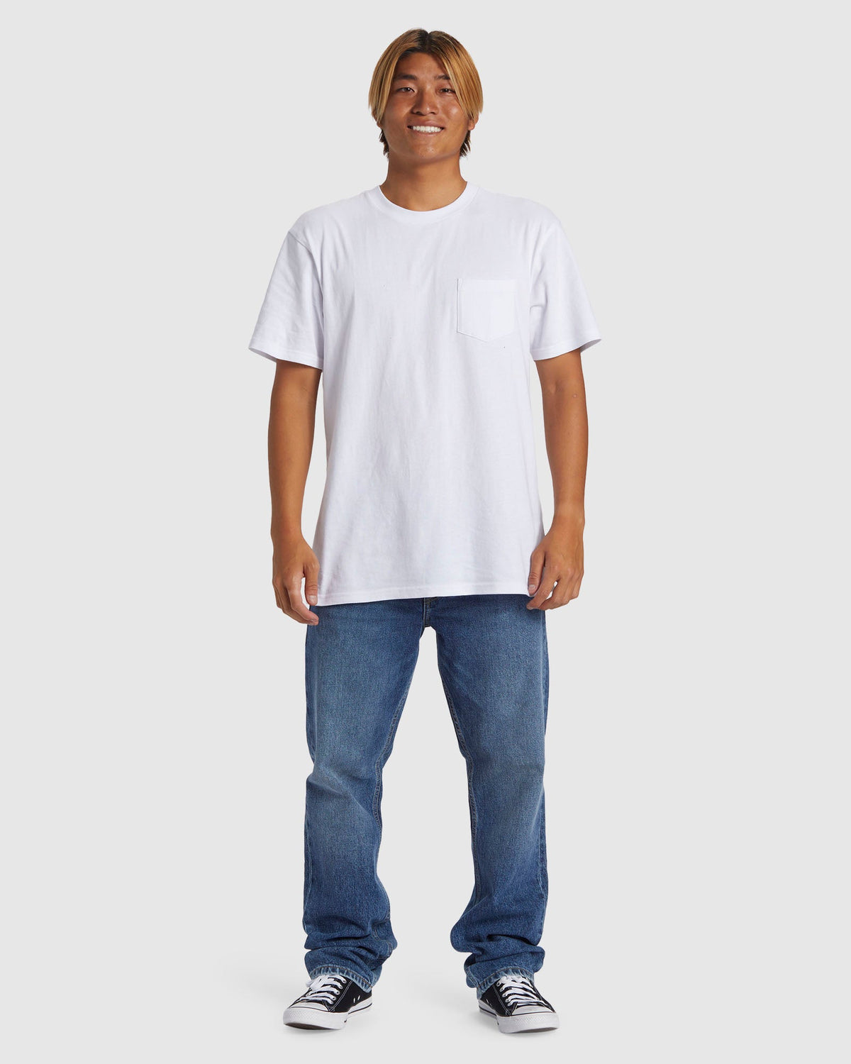 Mens Modern Wave Aged Regular Fit Jeans