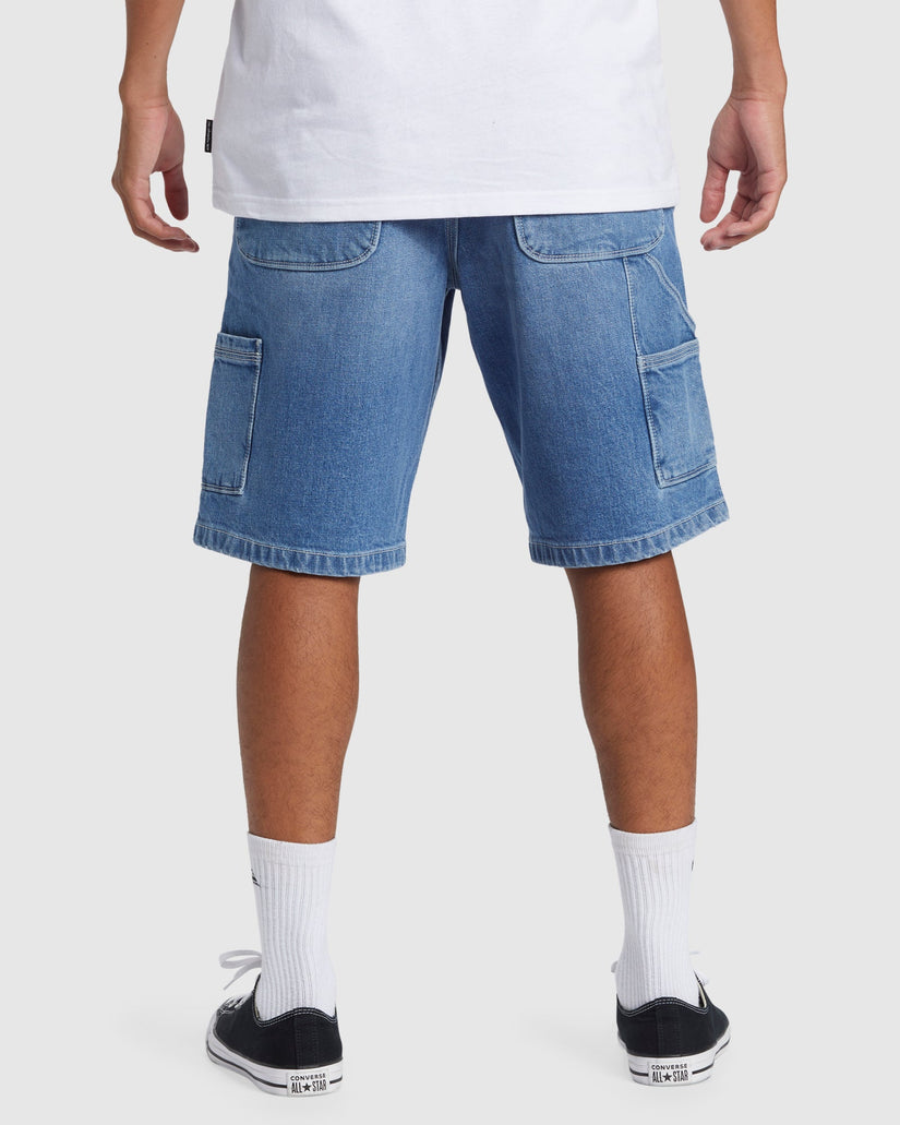 Mens Carpenter Denim Shorts