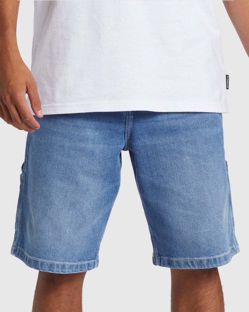 Mens Carpenter Denim Shorts