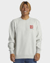 Mens Graphic Mix Pullover Sweatshirt