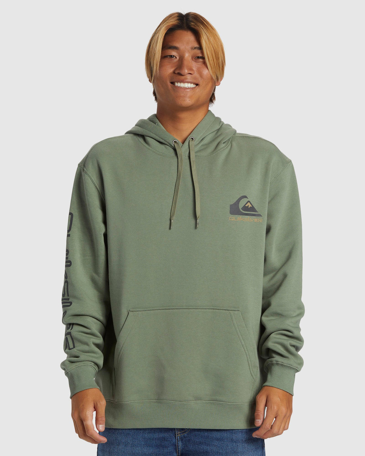 Mens Omni Logo Pullover Hoodie