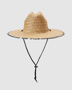 Mens Pierside Lifeguard Straw Hat