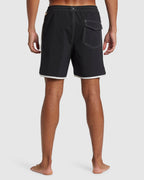 Mens Original Scallop Volley 17" Swim Shorts