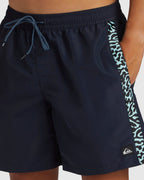 Mens Remade Taped Volley 17" Swim Shorts