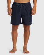 Mens Remade Taped Volley 17" Swim Shorts