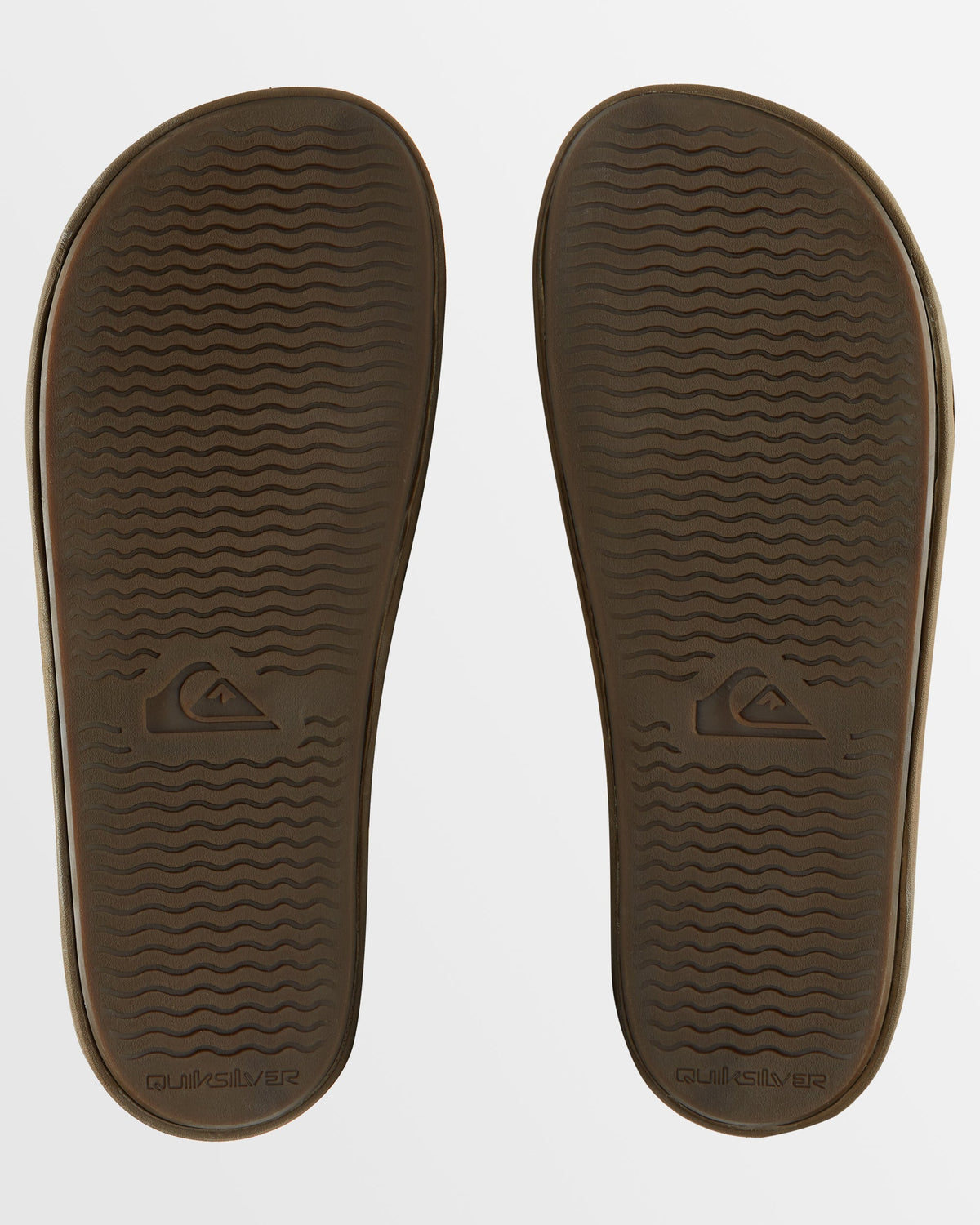 Mens Rivi Leather Double Adjust Slides
