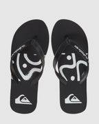 Mens Molokai Art Beach Thongs