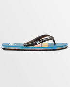 Mens Molokai Stripe Beach Thongs