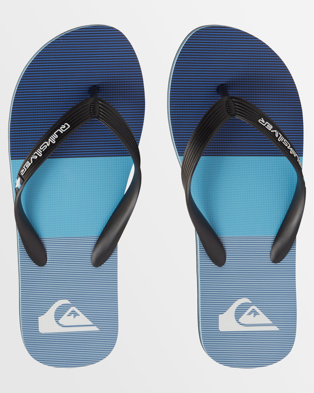 Mens Molokai Stripe Beach Thongs