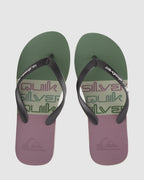Mens Molokai Stripe Beach Thongs