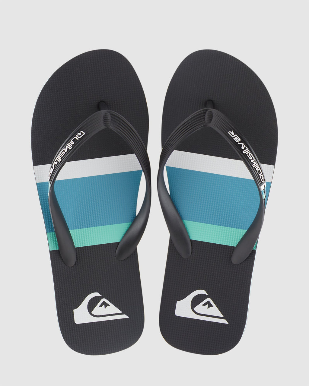 Mens Molokai Stripe Beach Thongs
