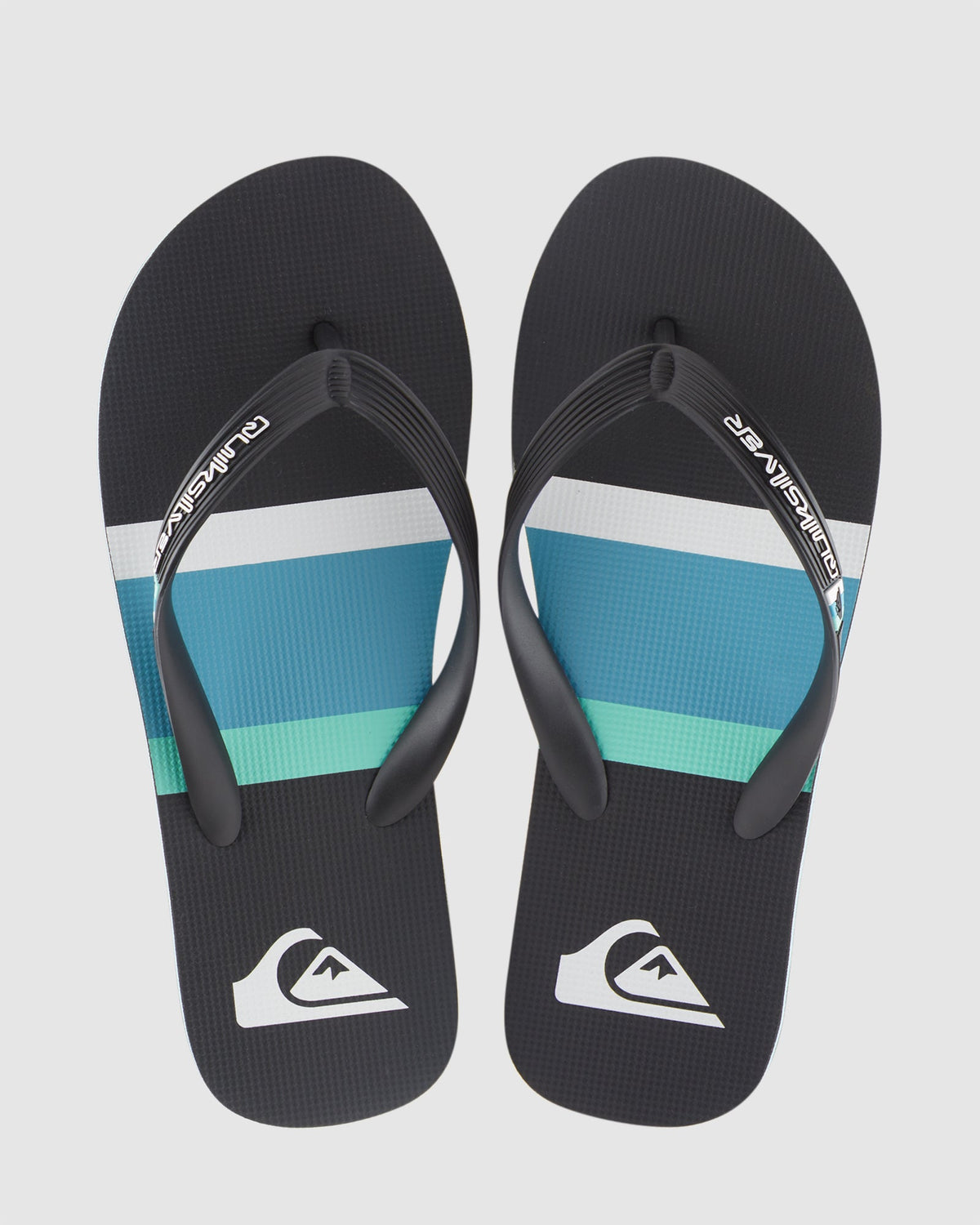 Mens Molokai Stripe Beach Thongs
