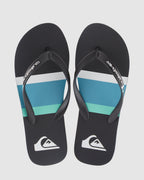 Mens Molokai Stripe Beach Thongs