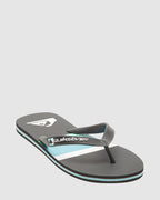 Mens Molokai Stripe Beach Thongs