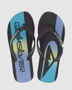 Mens Molokai Stripe Beach Thongs