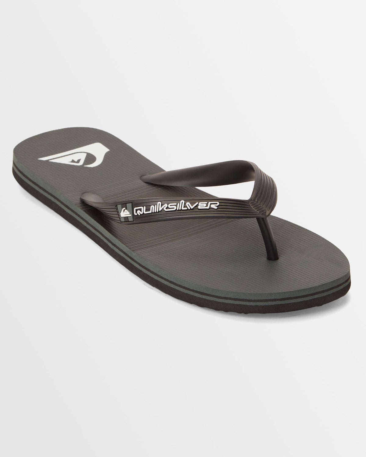 Mens Molokai Stripe Beach Thongs