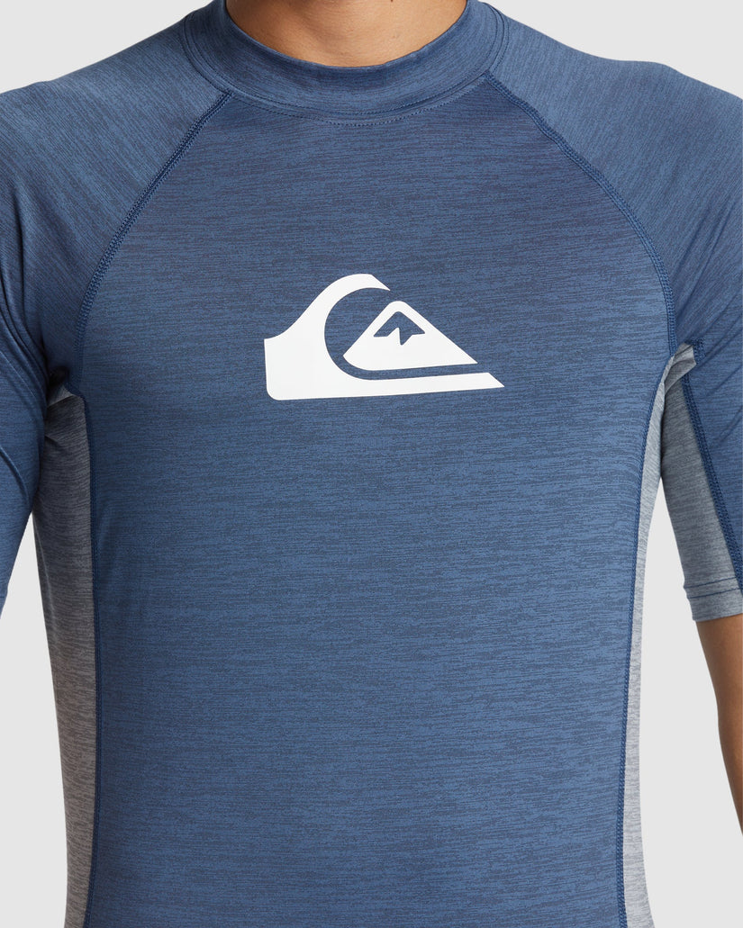 Mens Everyday Short Sleeve Upf 50 Rash Vest