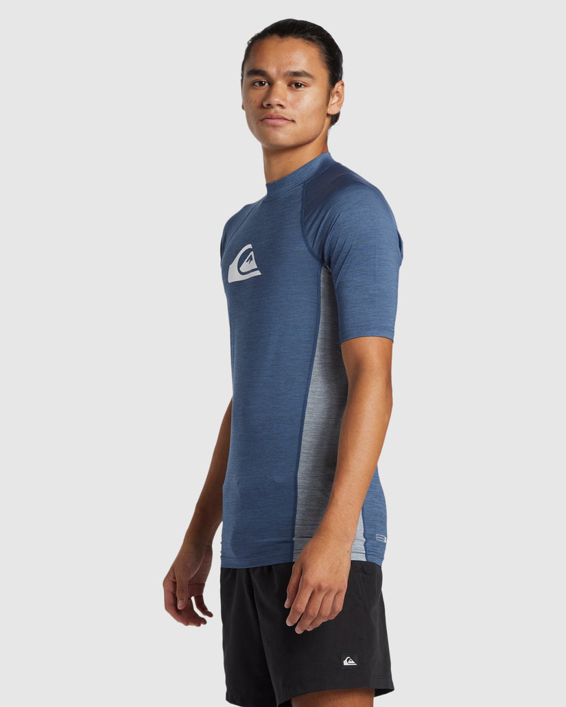 Mens Everyday Short Sleeve Upf 50 Rash Vest
