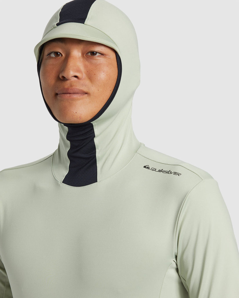 Mens Highline Long Sleeve UPF 50 Hooded Rash Guard