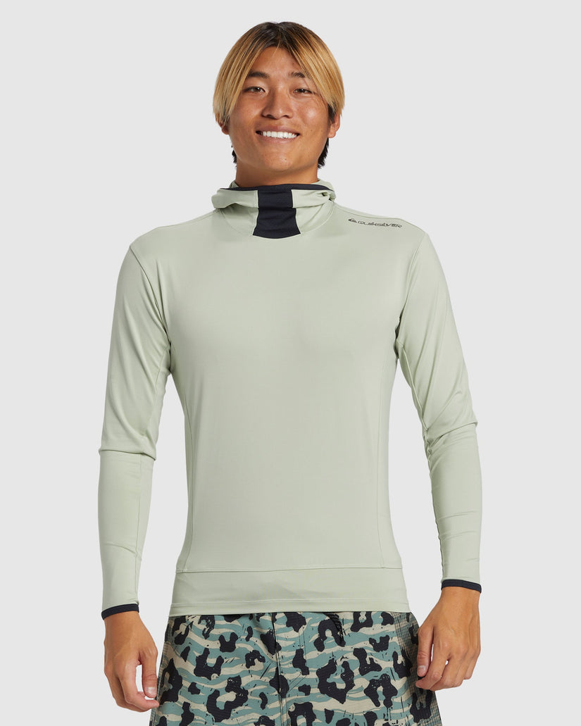 Mens Highline Long Sleeve UPF 50 Hooded Rash Guard