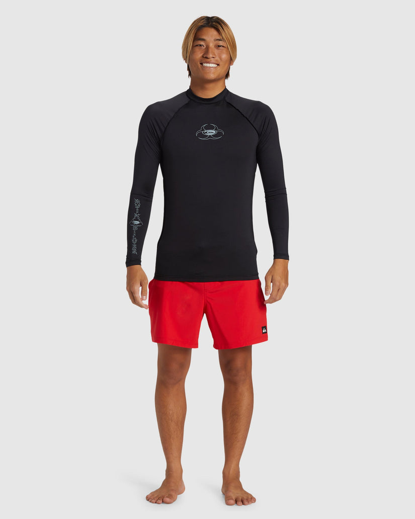 Mens Saturn Long Sleeve UPF 50 Surf T-Shirt