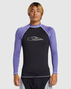 Mens Mercury Long Sleeve UPF 50 Rash Vest