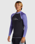 Mens Mercury Long Sleeve UPF 50 Rash Vest