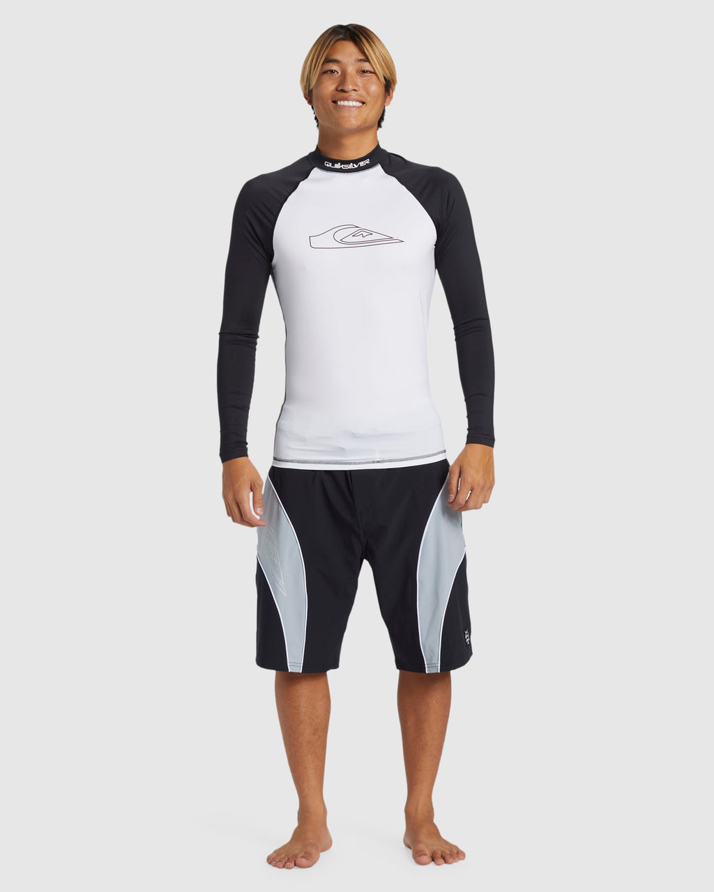 Mens Mercury Long Sleeve UPF 50 Rash Vest