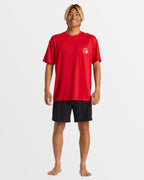 Mens DNA Bubble Logo Short Sleeve Upf 50 Surf T-Shirt