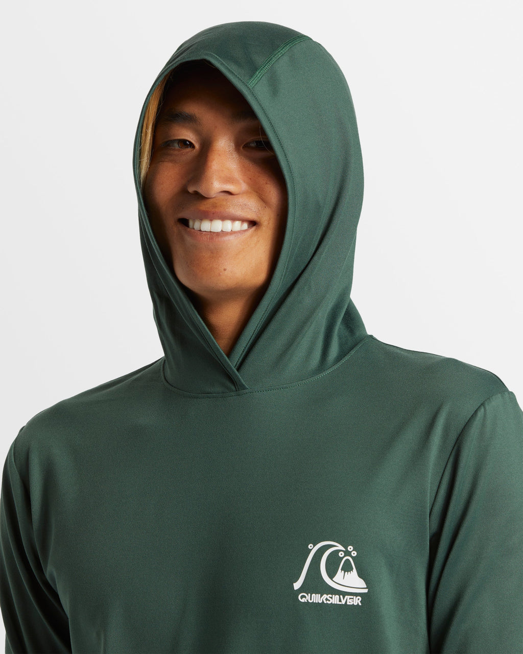 Mens DNA Bubble Long Sleeve UPF 50 Hooded Rash Guard