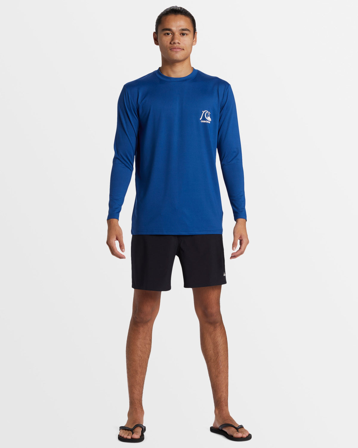 Mens DNA Bubble Logo Long Sleeve UPF 50 Rash Vest