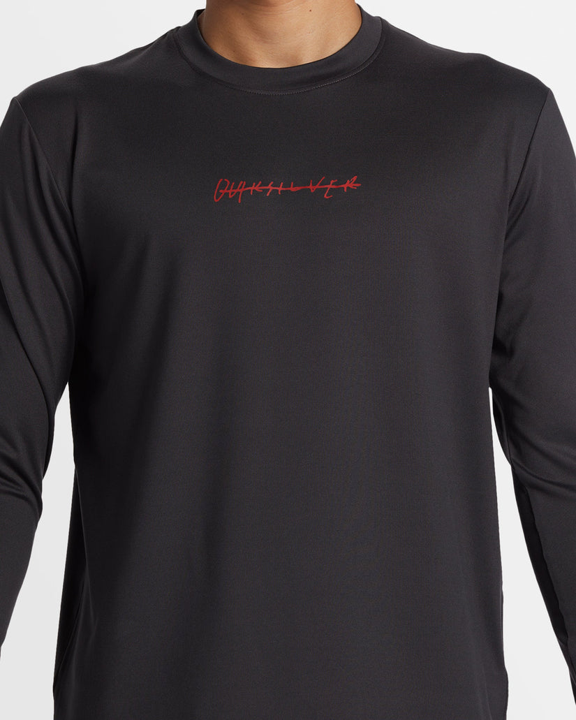 Mens DNA Rushed Long Sleeve UPF 50 Rash Vest