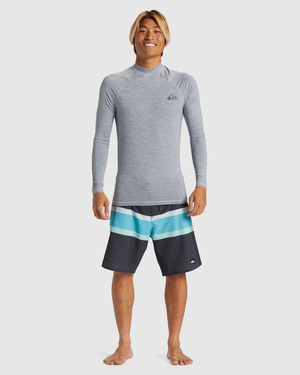 Mens Everyday Long Sleeve UPF 50 Rash Vest