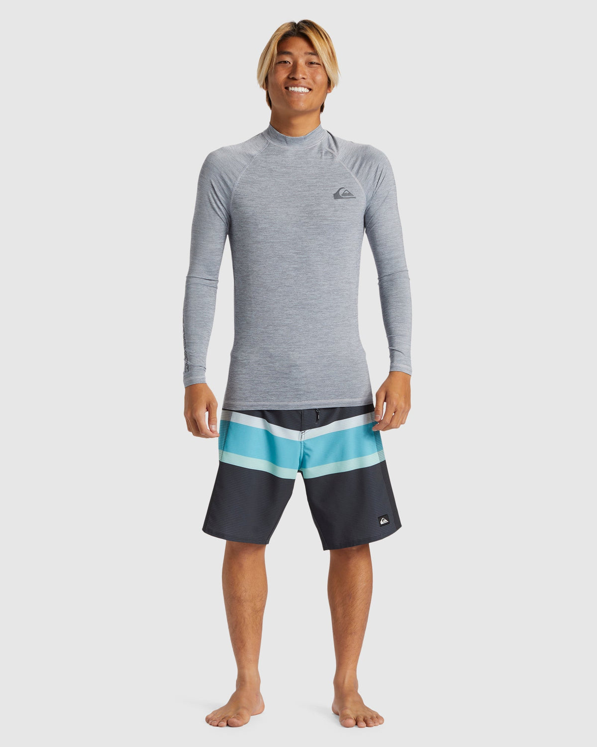 Mens Everyday Long Sleeve UPF 50 Rash Vest
