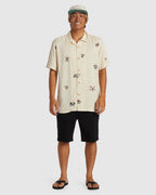 Mens Pool Party Casual Short Sleeve Shirt