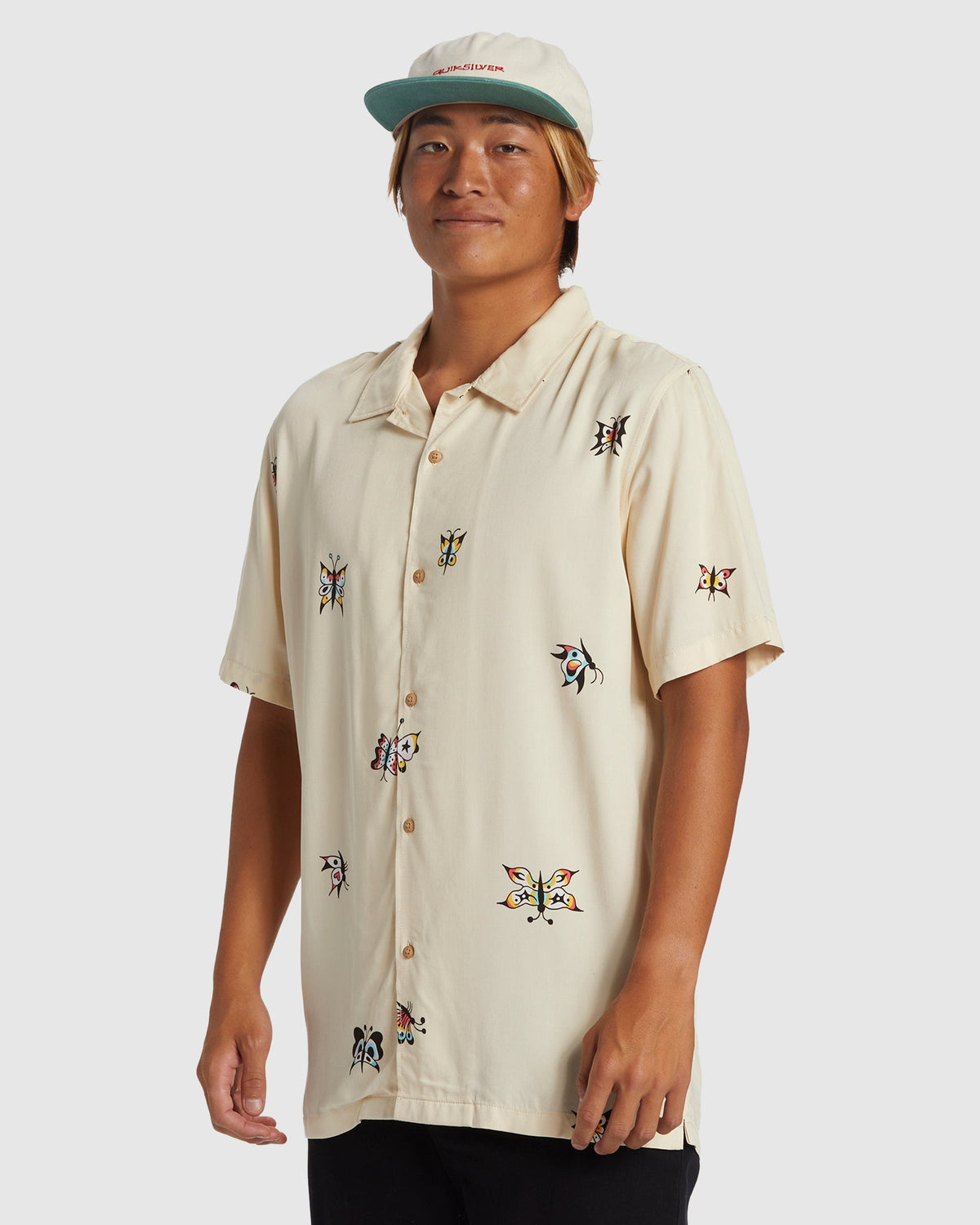 Mens Pool Party Casual Short Sleeve Shirt