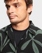 Mens Abstract Island Short Sleeve Shirt