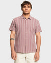 Mens Lunar Phases Casual Short Sleeve Shirt