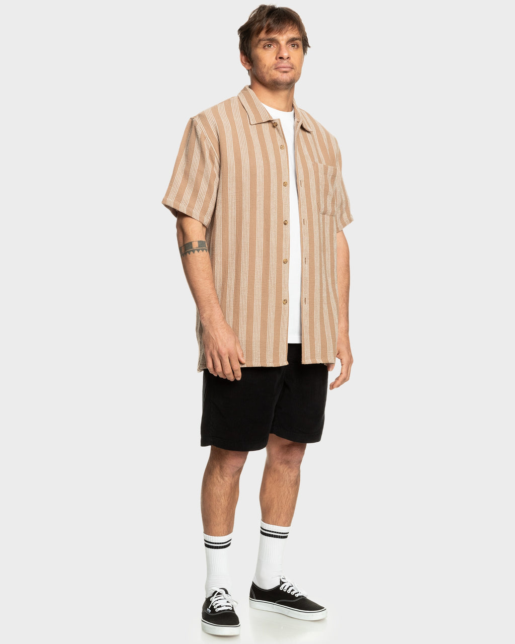 Mens Stranger Casual Short Sleeve Shirt