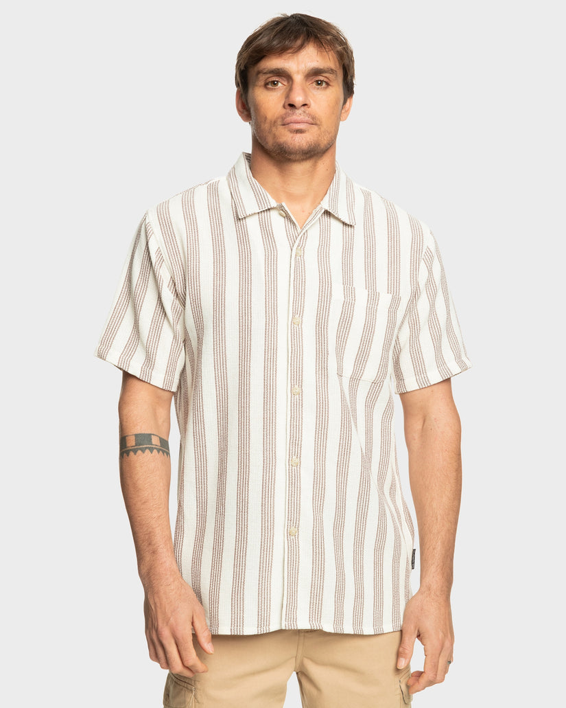 Mens Stranger Casual Short Sleeve Shirt