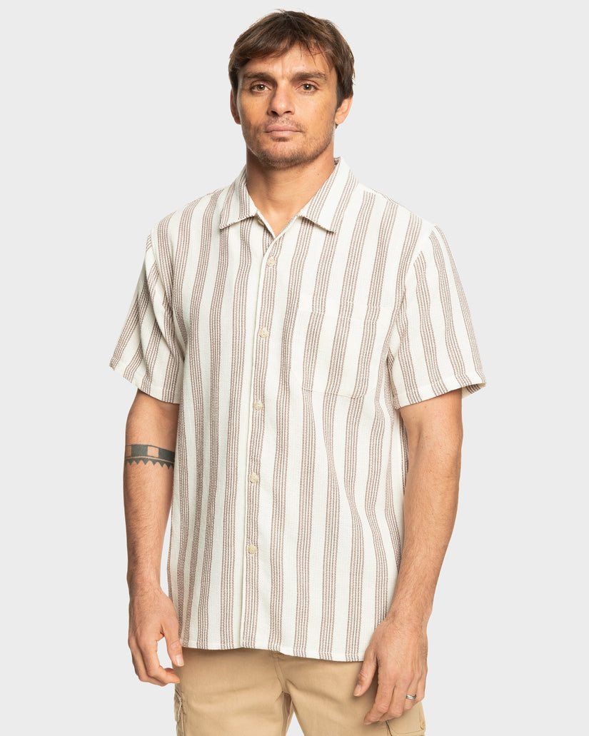 Mens Stranger Casual Short Sleeve Shirt