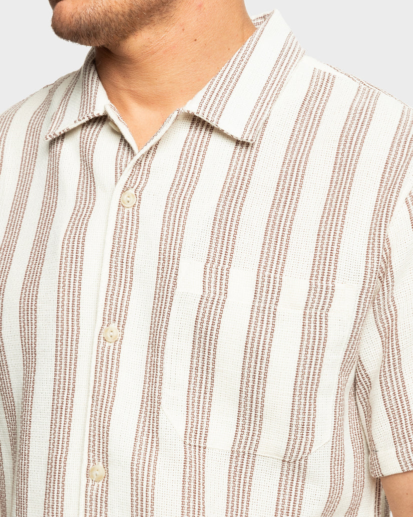 Mens Stranger Casual Short Sleeve Shirt