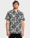 Mens Beach Club Casual Short Sleeve Shirt
