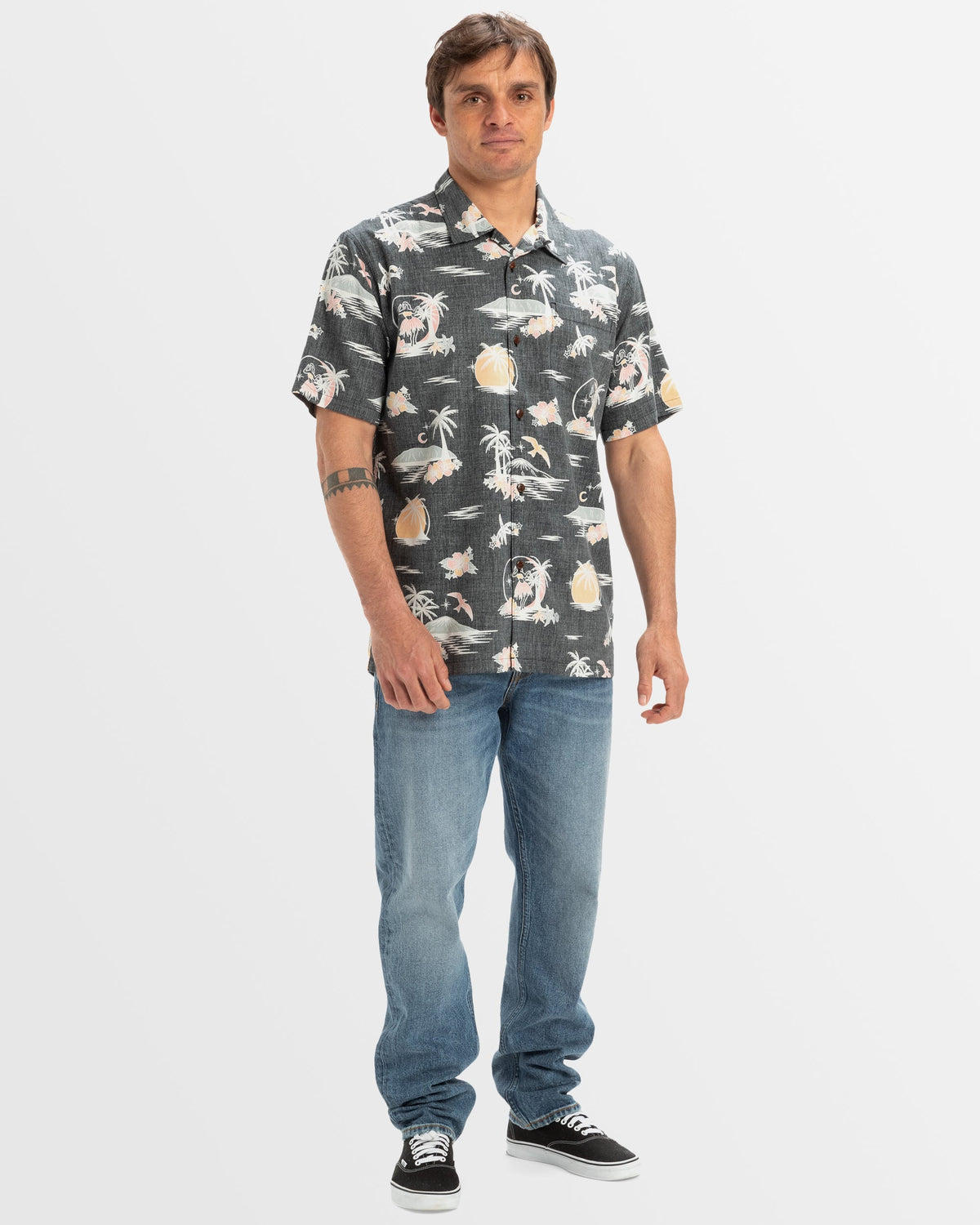 Mens DNA Destination Island Short Sleeve Shirt