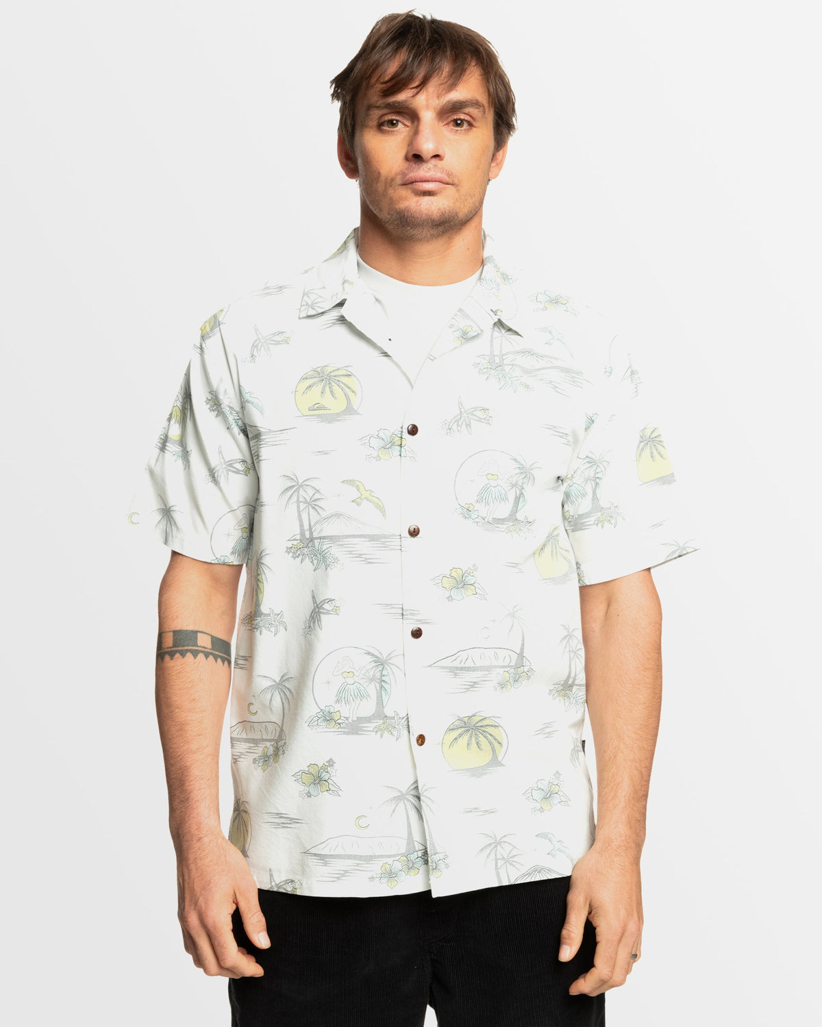 Mens DNA Destination Island Short Sleeve Shirt