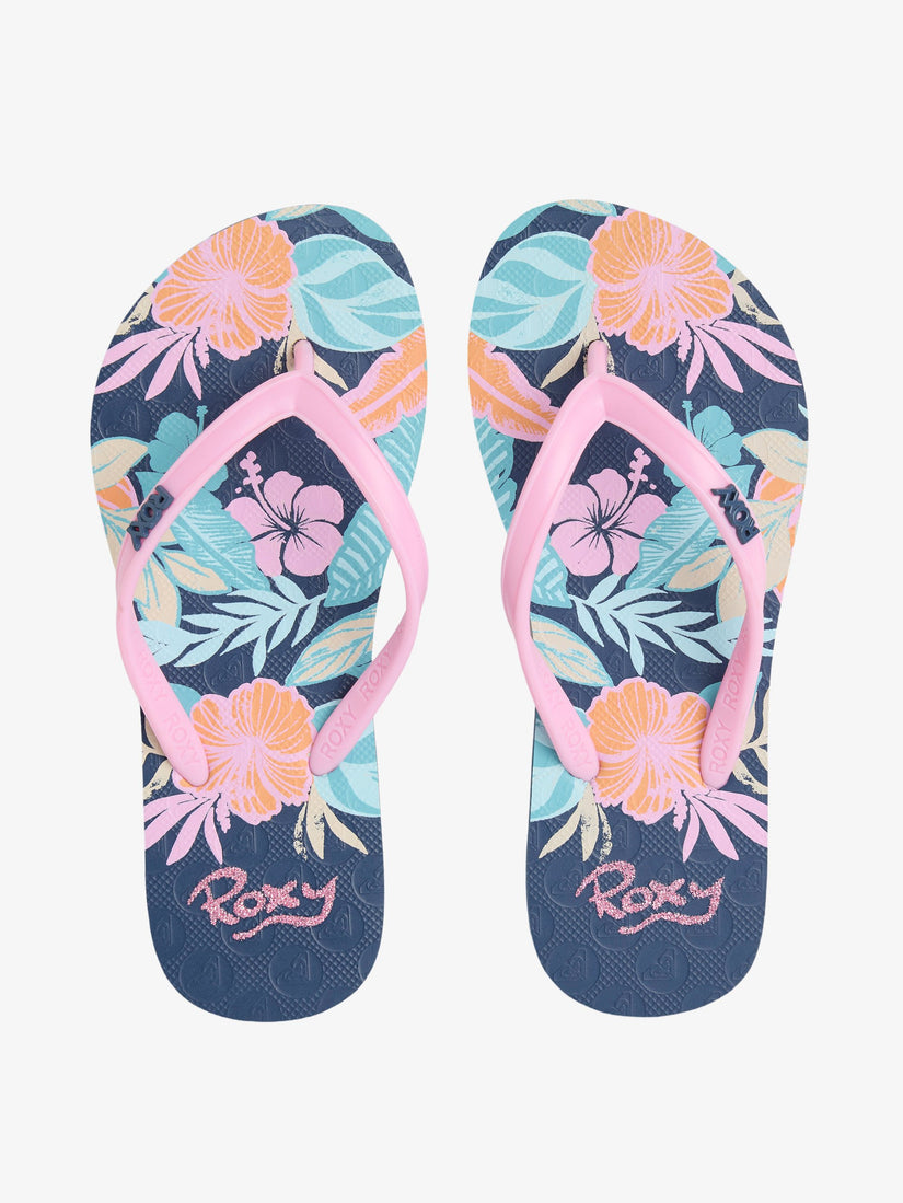 Girls 8-16 Viva Stamp II Thongs