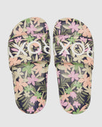 Girls 8-16 Slippy Printed Slides